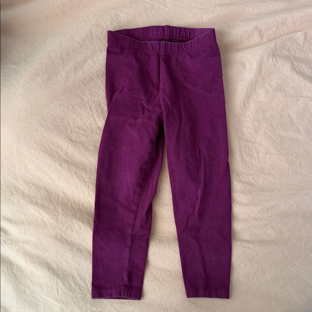 LOT of 6 Cat & Jack Toddler Girl Leggings 2T Bundle Basics - Picture 8 of 10